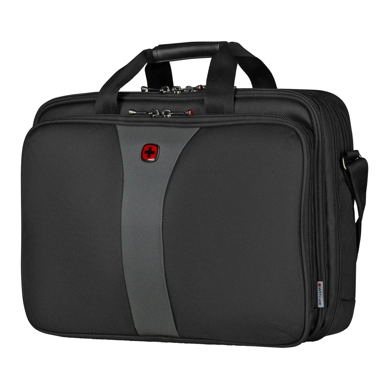 WENGER Legacy 17 Sac d'ordinateur, noir/gris