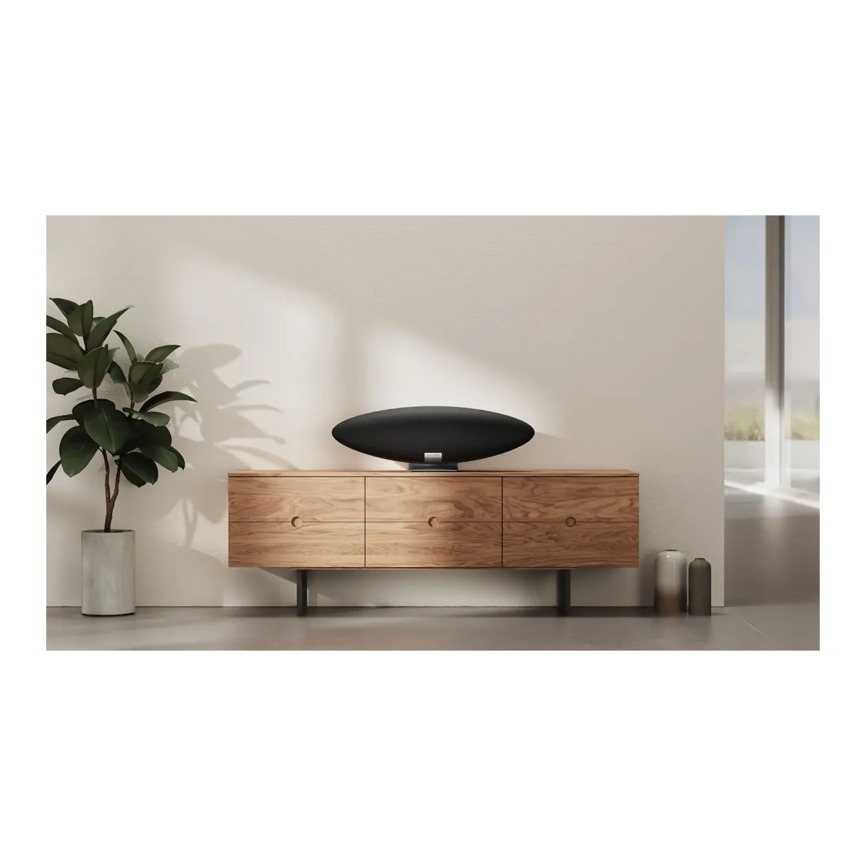 Bowers & Wilkins Zeppelin Wireless-Lautsprecher, Midnight Grey