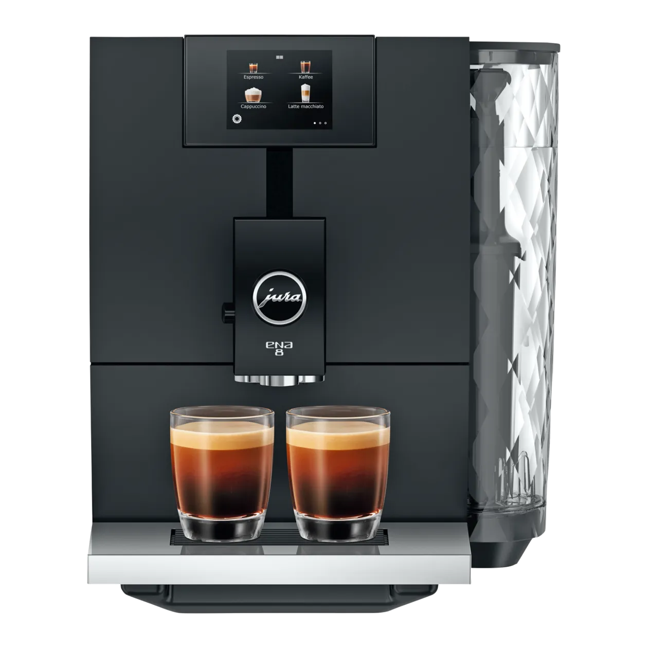 JURA ENA 8 (EC) Kaffeevollautomat, Full Metropolitan Black