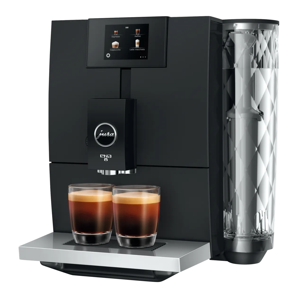 JURA ENA 8 (EC) Kaffeevollautomat, Full Metropolitan Black