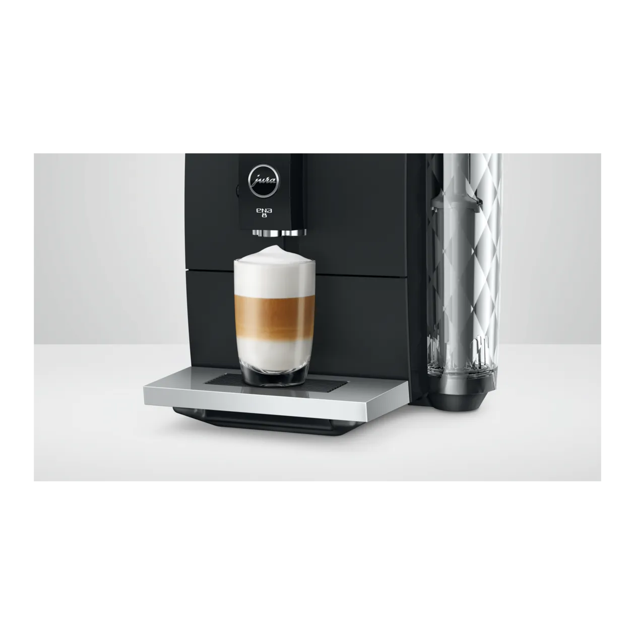 JURA ENA 8 (EC) Kaffeevollautomat, Full Metropolitan Black