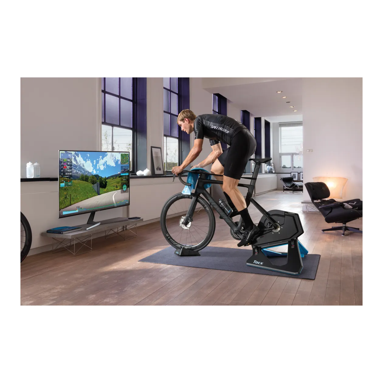 Tacx NEO 2 Smart Special Edition Smart Trainer Black Blue Worldshop