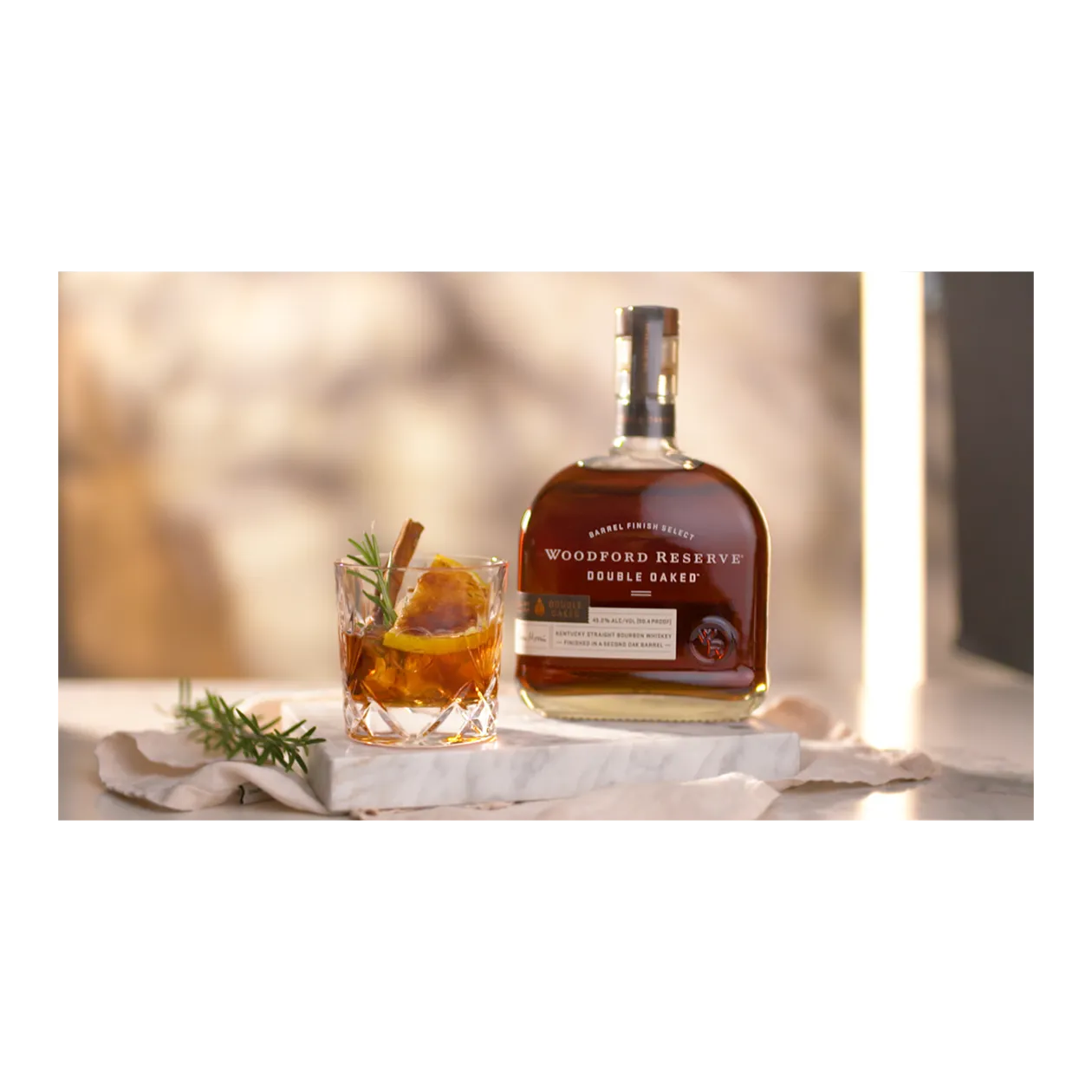 Woodford Reserve Double Oaked Whiskey, 1l, 43.0%, USA