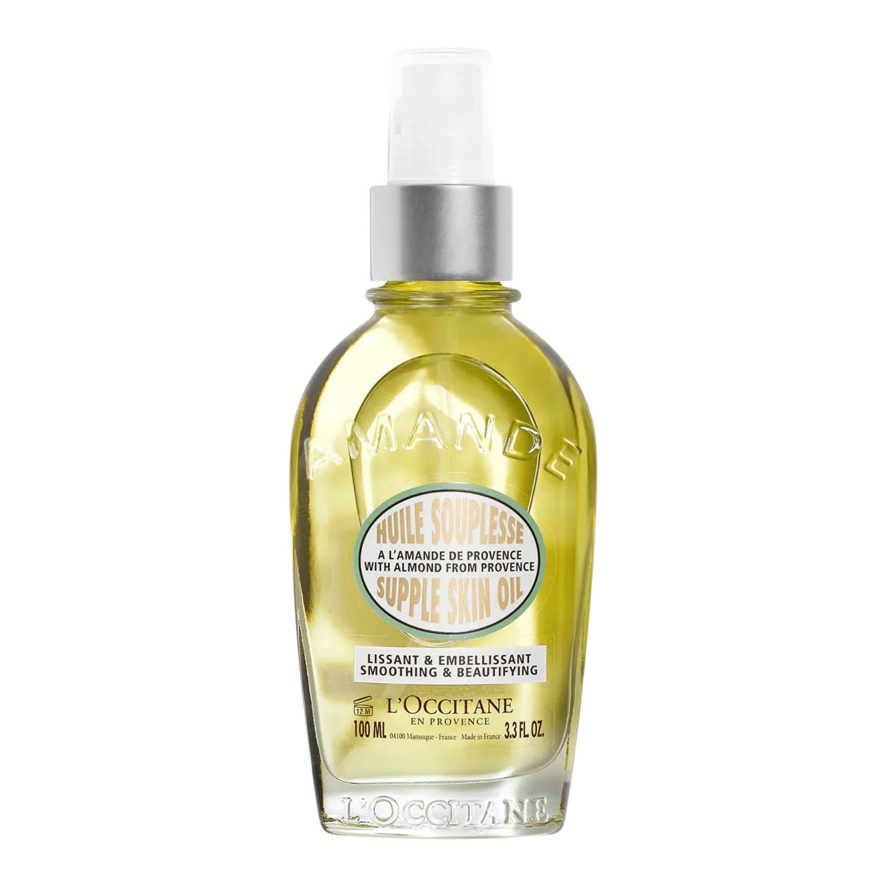 L'OCCITANE en Provence Almond Supple Skin Oil Body Oil, 100 ml