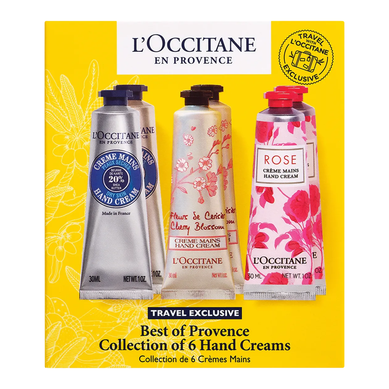 L'OCCITANE en Provence Coffret soin des mains, 6 x 30 ml