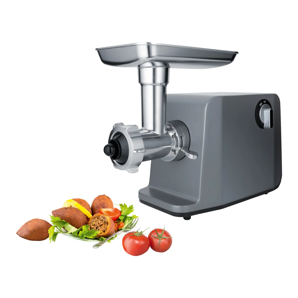 Steba MG 3000 PRO Electric Meat Mincer, Stainless Steel / Grey