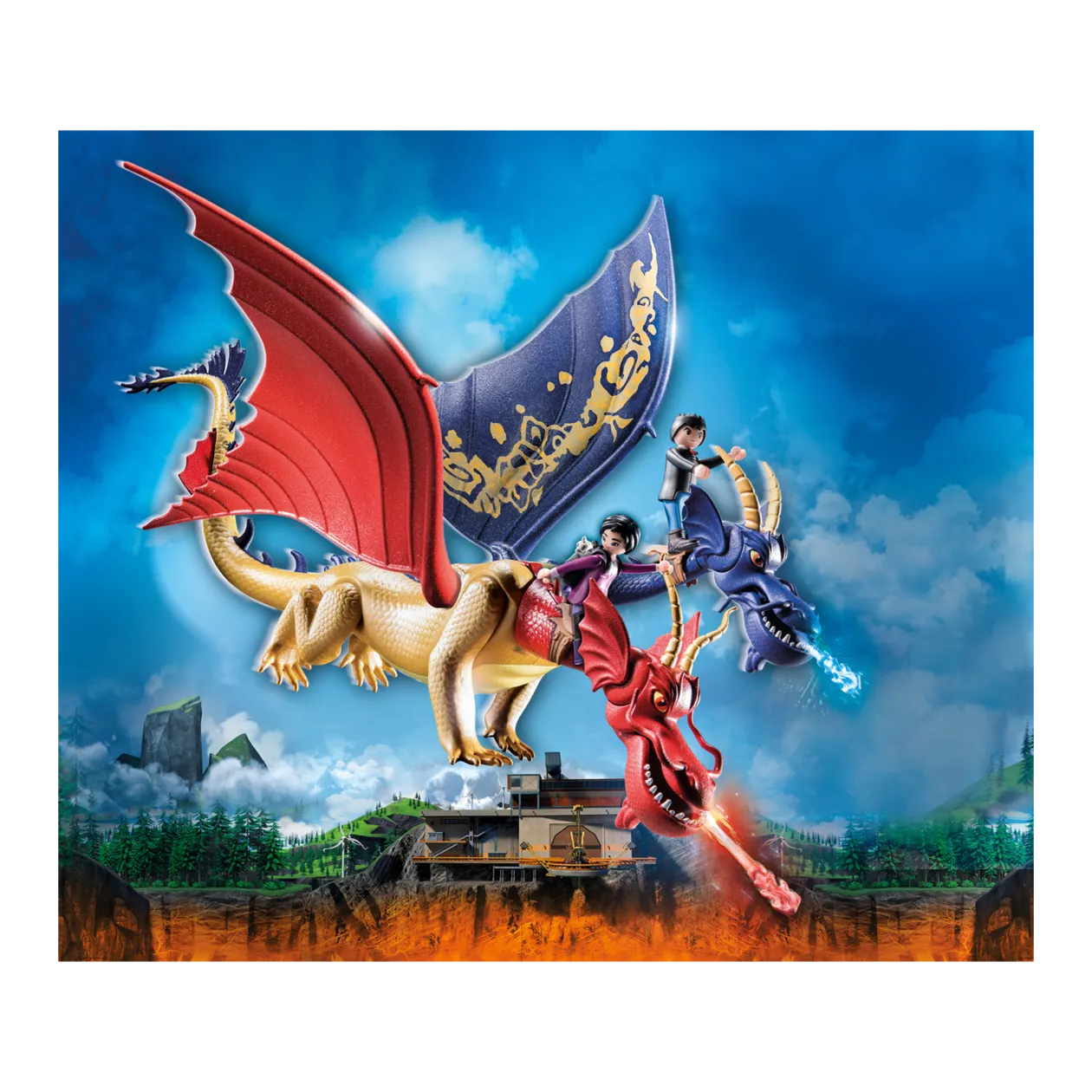 PLAYMOBIL® Dragons: The Nine Realms - Wu & Wei mit Jun Spiels