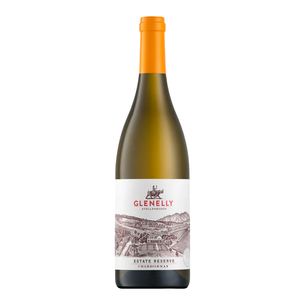 Glenelly Stellenbosch Estate Reserve Chardonnay 2017, 3 bouteilles, Afrique du Sud