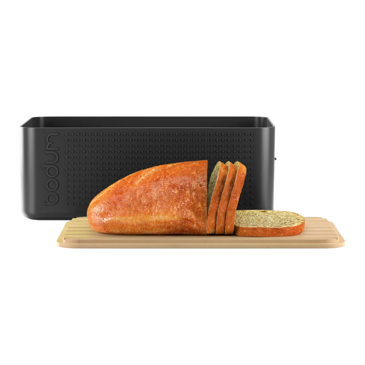 Bodum Bistro Bread Box, Large, Black