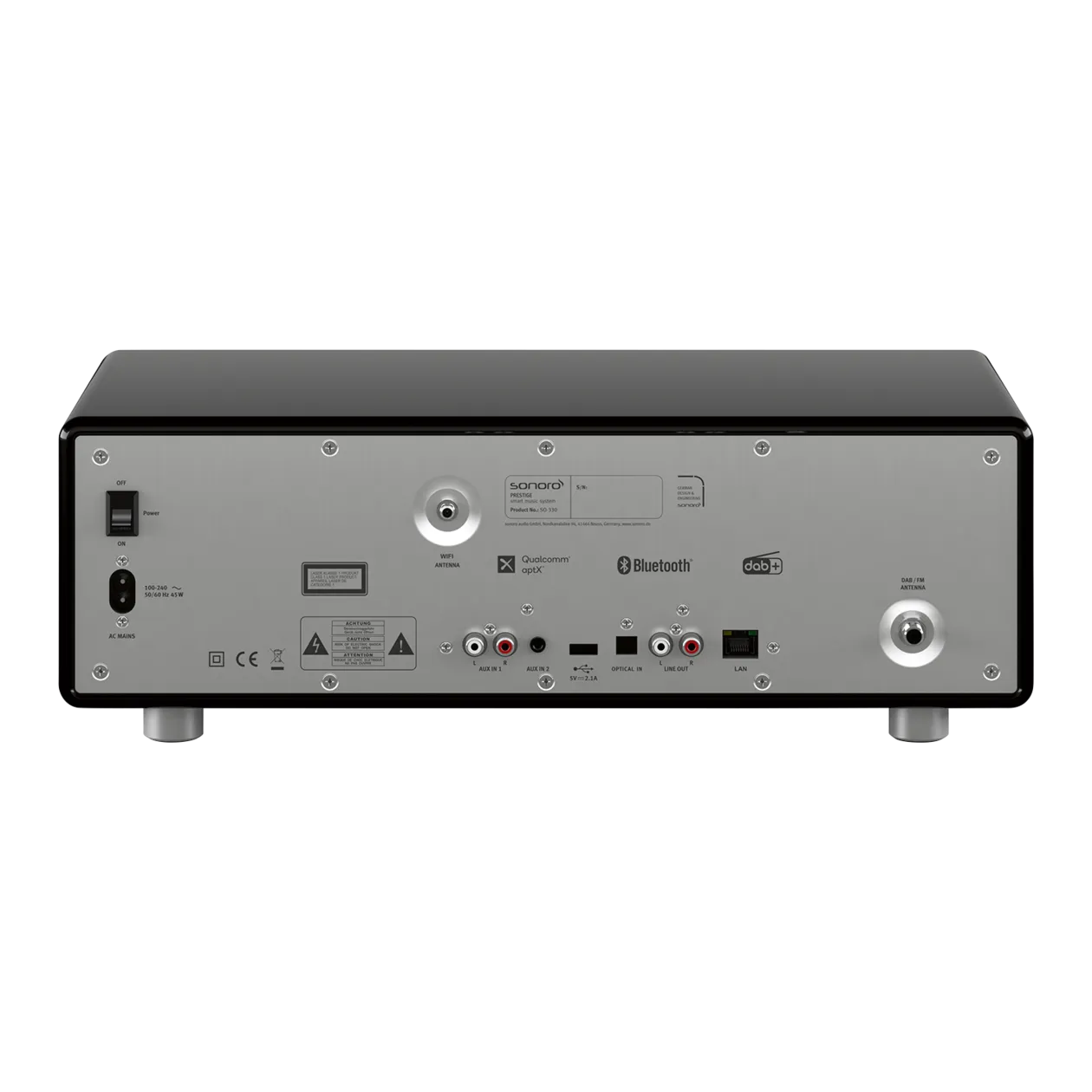 Sonoro Prestige Musiksystem, Schwarz