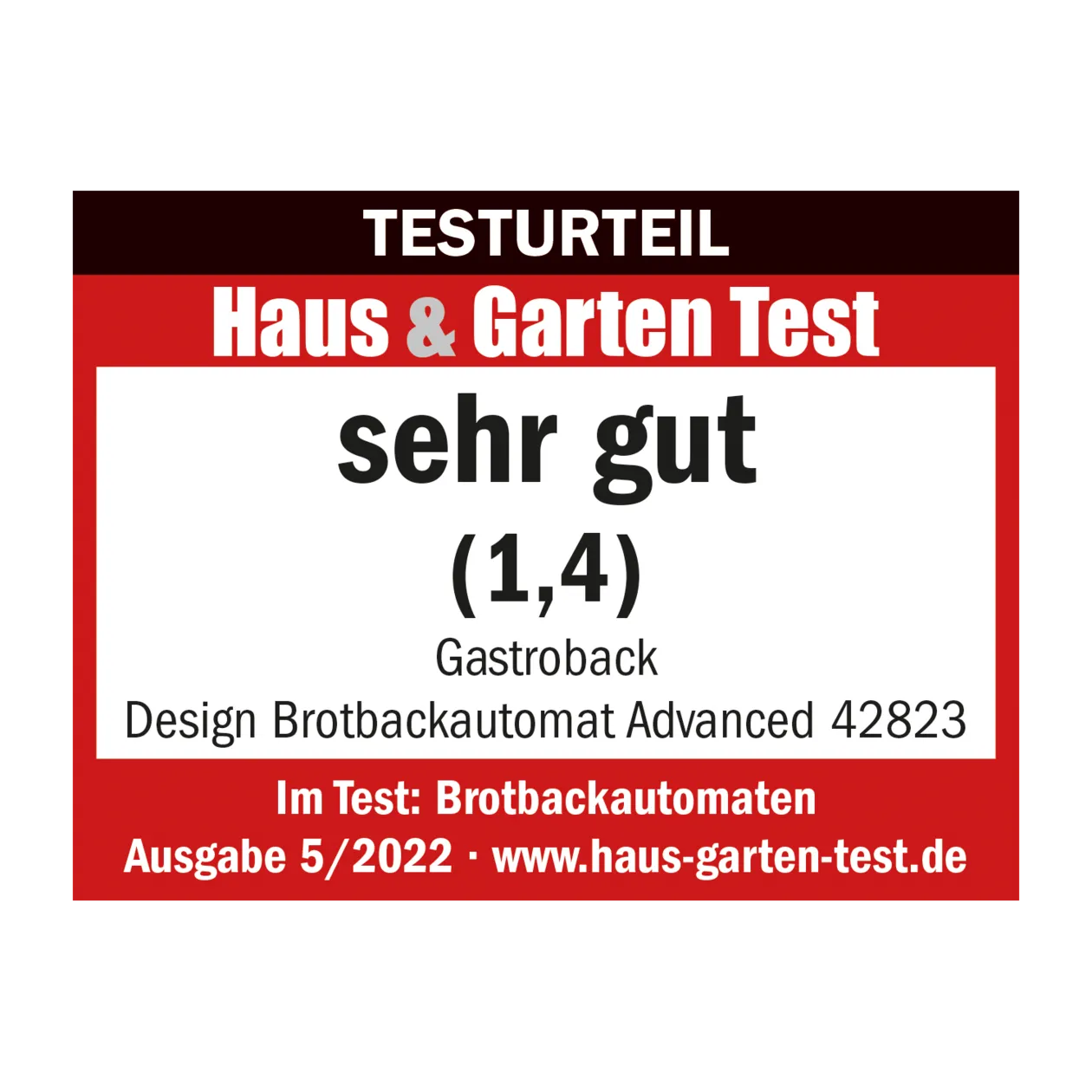 Gastroback Advanced Design Brotbackautomat