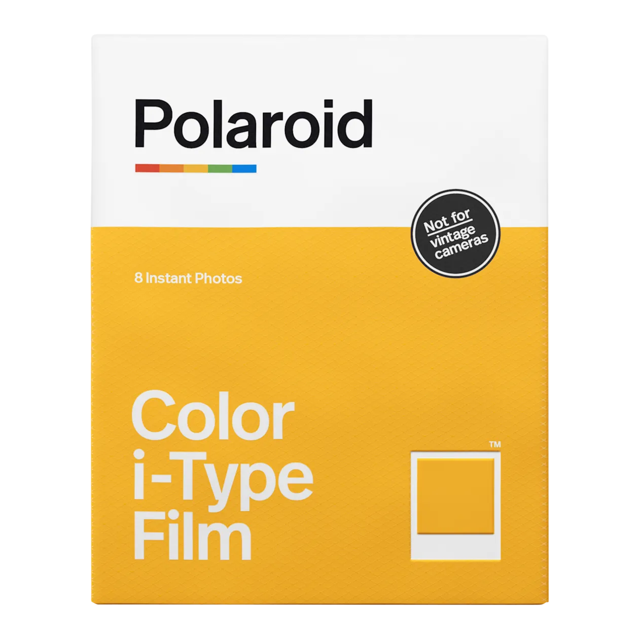 Polaroid i-Type Color Film Farbfilm, 8x