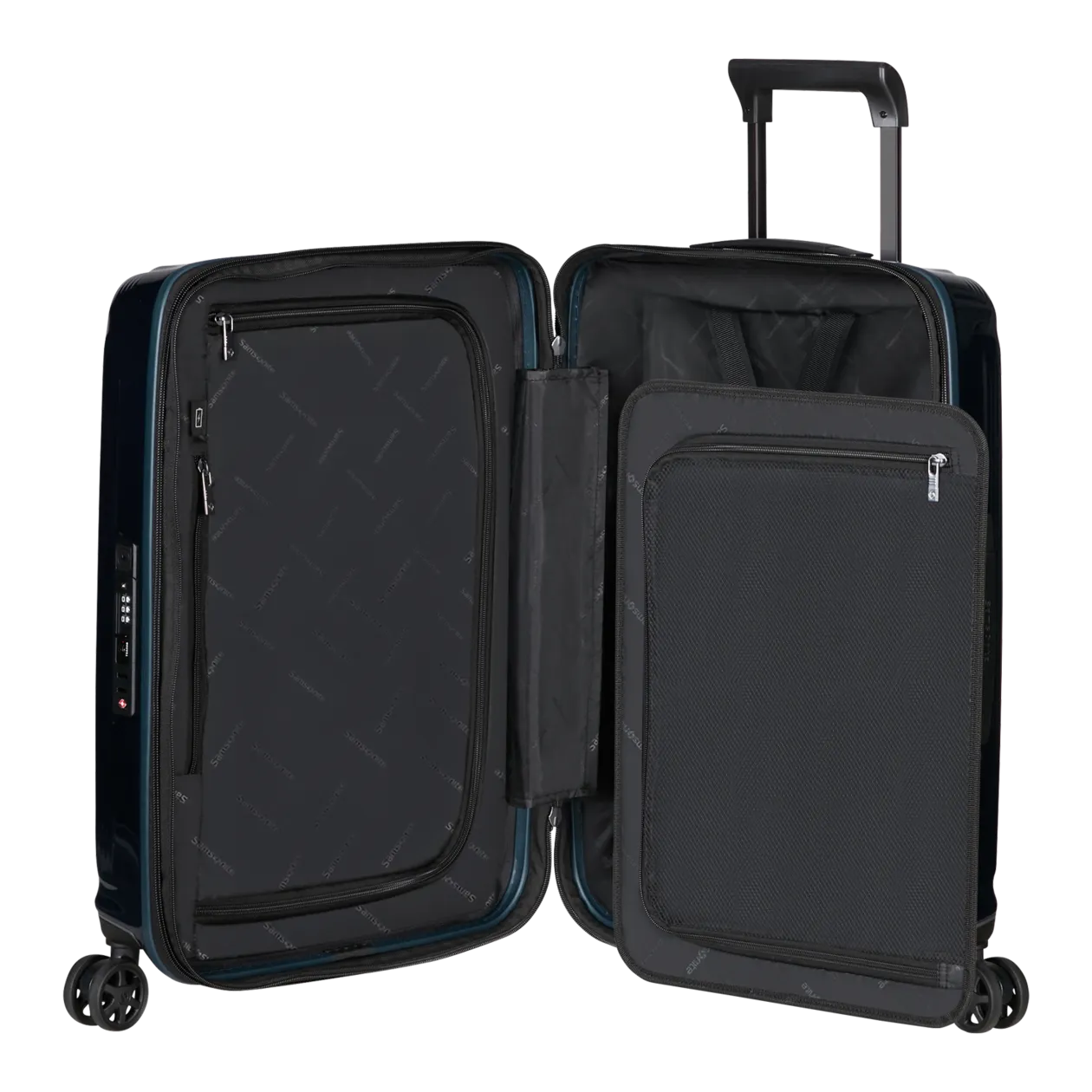 Samsonite Nuon Spinner 55/20 Cabin Trolley (Expandable), Dark Blue