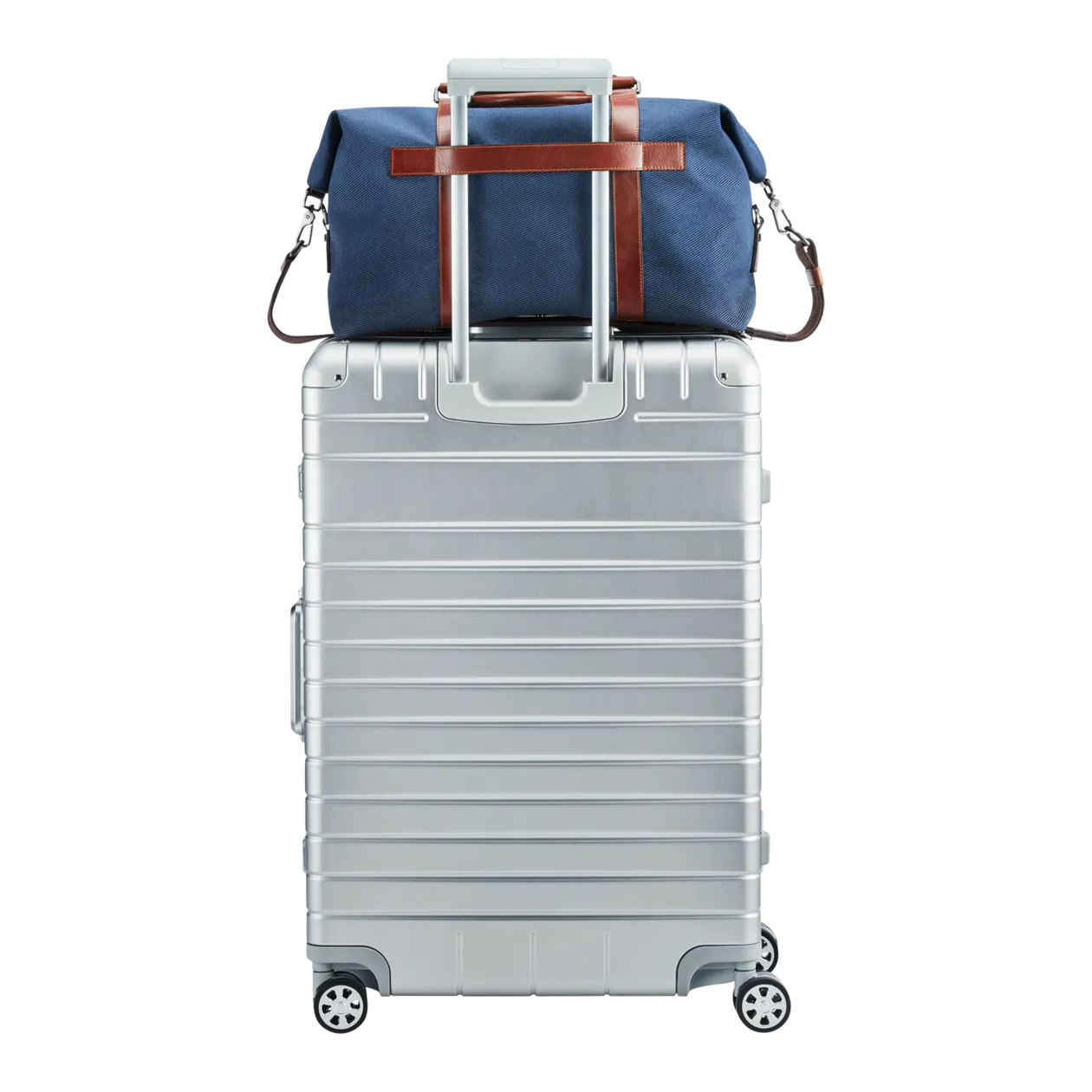 Lufthansa Upcycling Collection Weekender Sac de voyage, bleu foncé