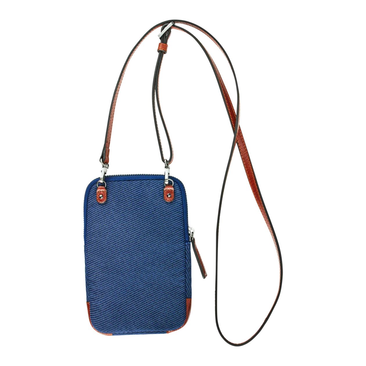 Lufthansa Upcycling Collection Sac pour smartphone, bleu marine