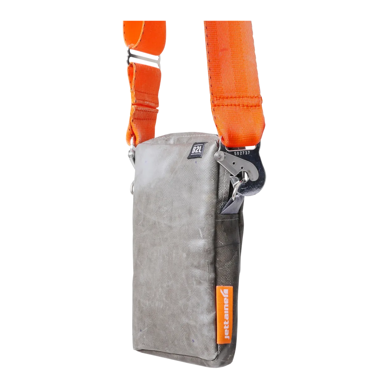 BAG TO LIFE Jettainer ULD Sac bandoulière, Signal Orange / Aviation Grey