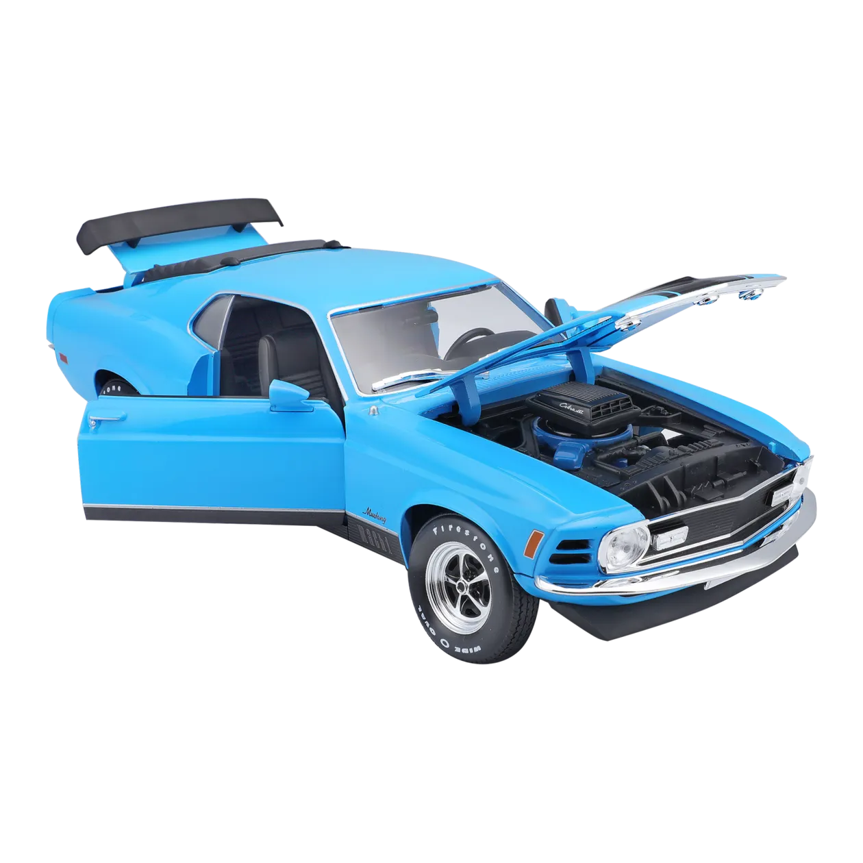 Maisto Ford Mustang Mach Modellino di auto, 1:18, blu