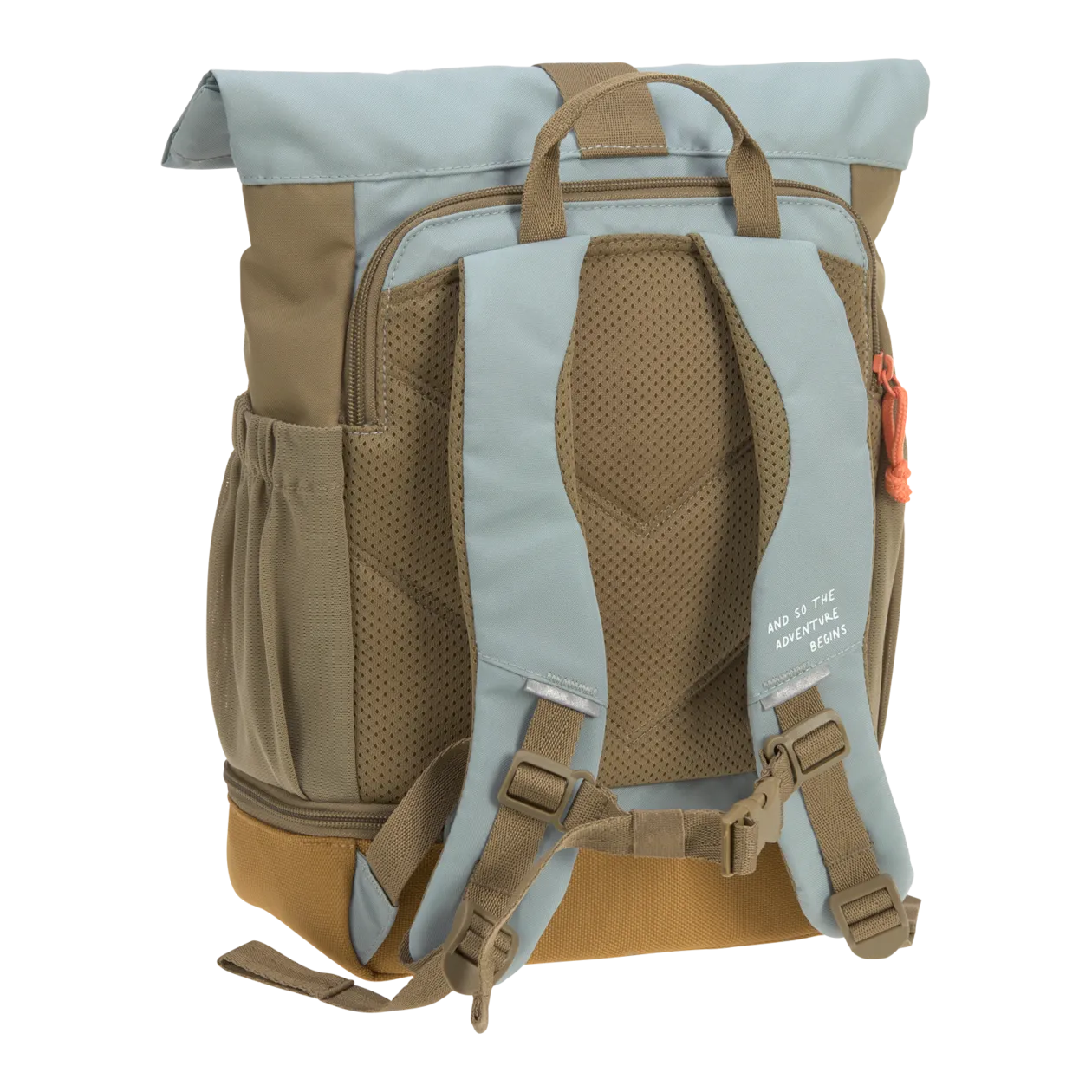 LÄSSIG Mini Rolltop Nature Kinderrucksack, Olive