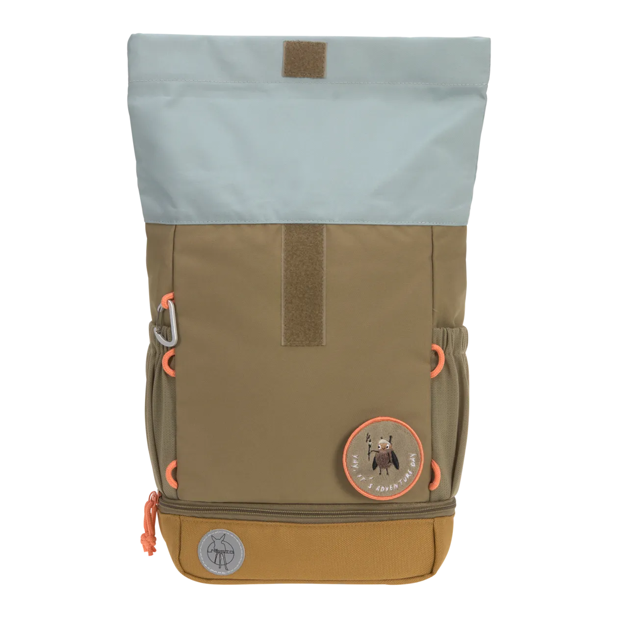 LÄSSIG Mini Rolltop Nature Kinderrucksack, Olive