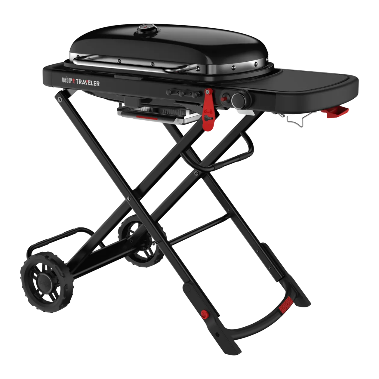 Weber® Traveler Stealth Barbecue à gaz, noir