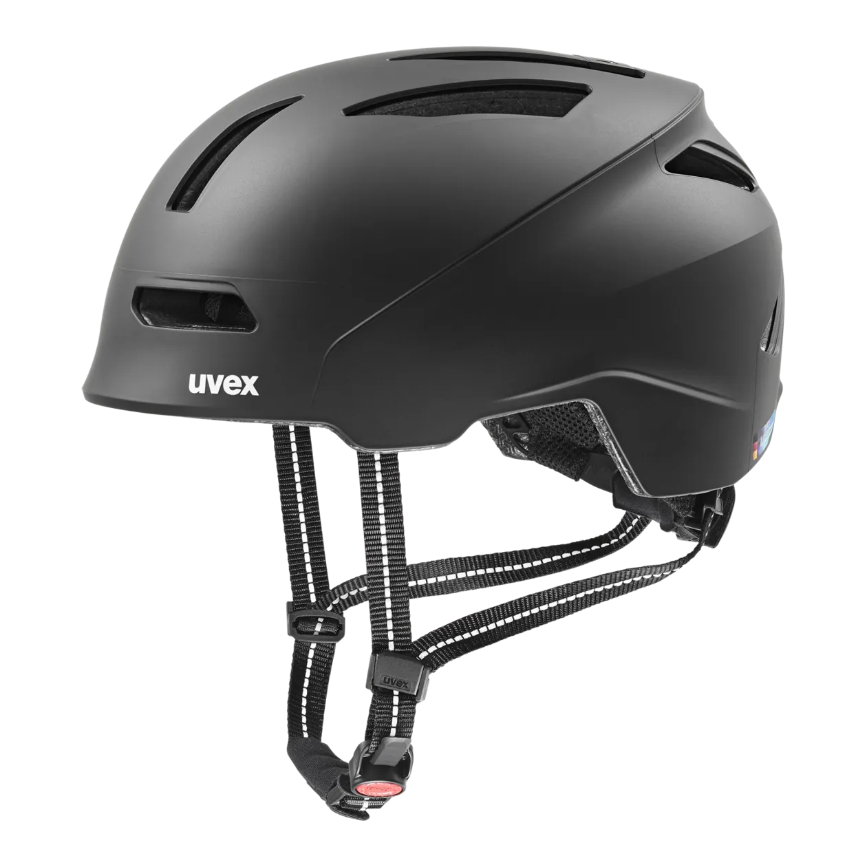 uvex urban planet Bike Helmet, 58–61 cm, Black Matt