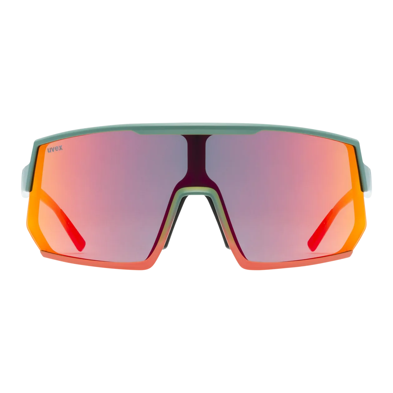 uvex sportstyle 235 Sports Glasses, Moss / Grapefruit Matt