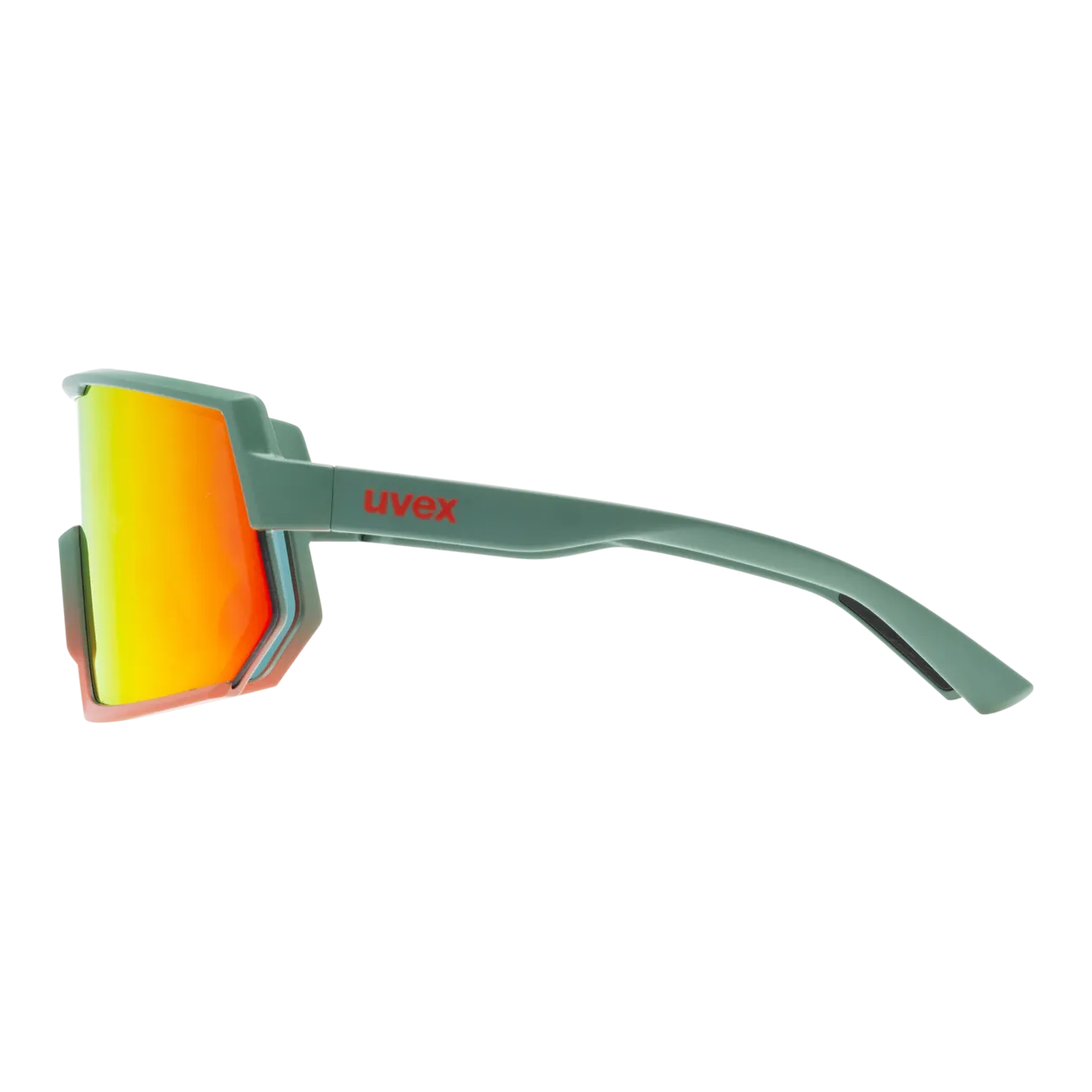 uvex sportstyle 235 Sports Glasses, Moss / Grapefruit Matt