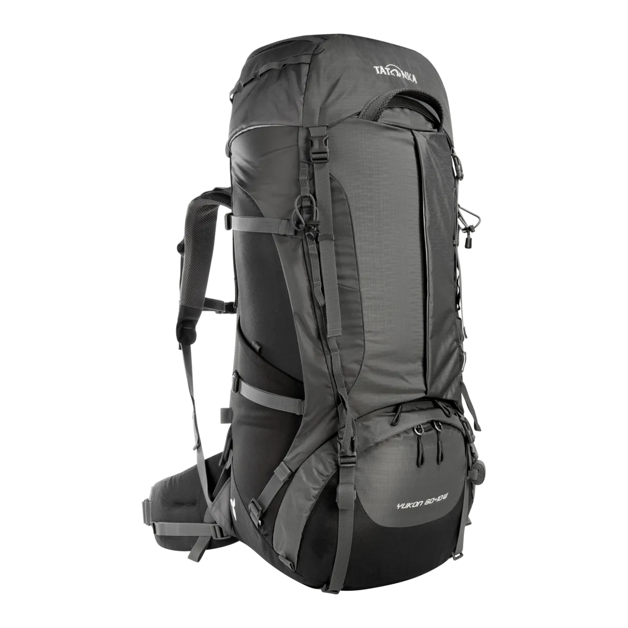 Tatonka Yukon 60+10 Women Trekking Backpack, Titanium Grey / Black