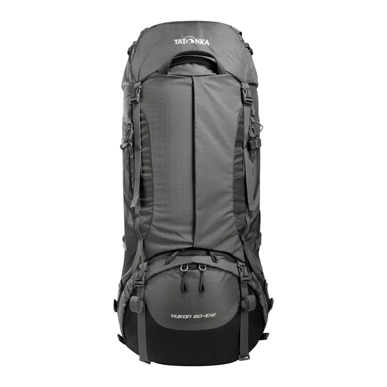 Tatonka Yukon 60+10 Women Trekking Backpack, Titanium Grey / Black