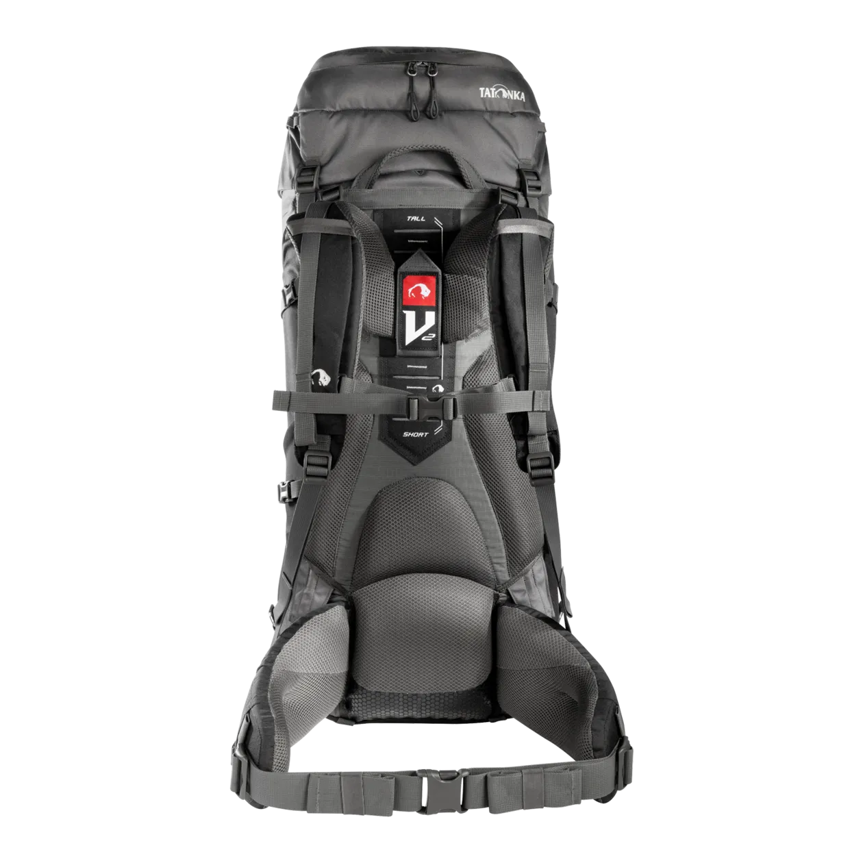 Tatonka Yukon 60+10 Women Trekking Backpack, Titanium Grey / Black