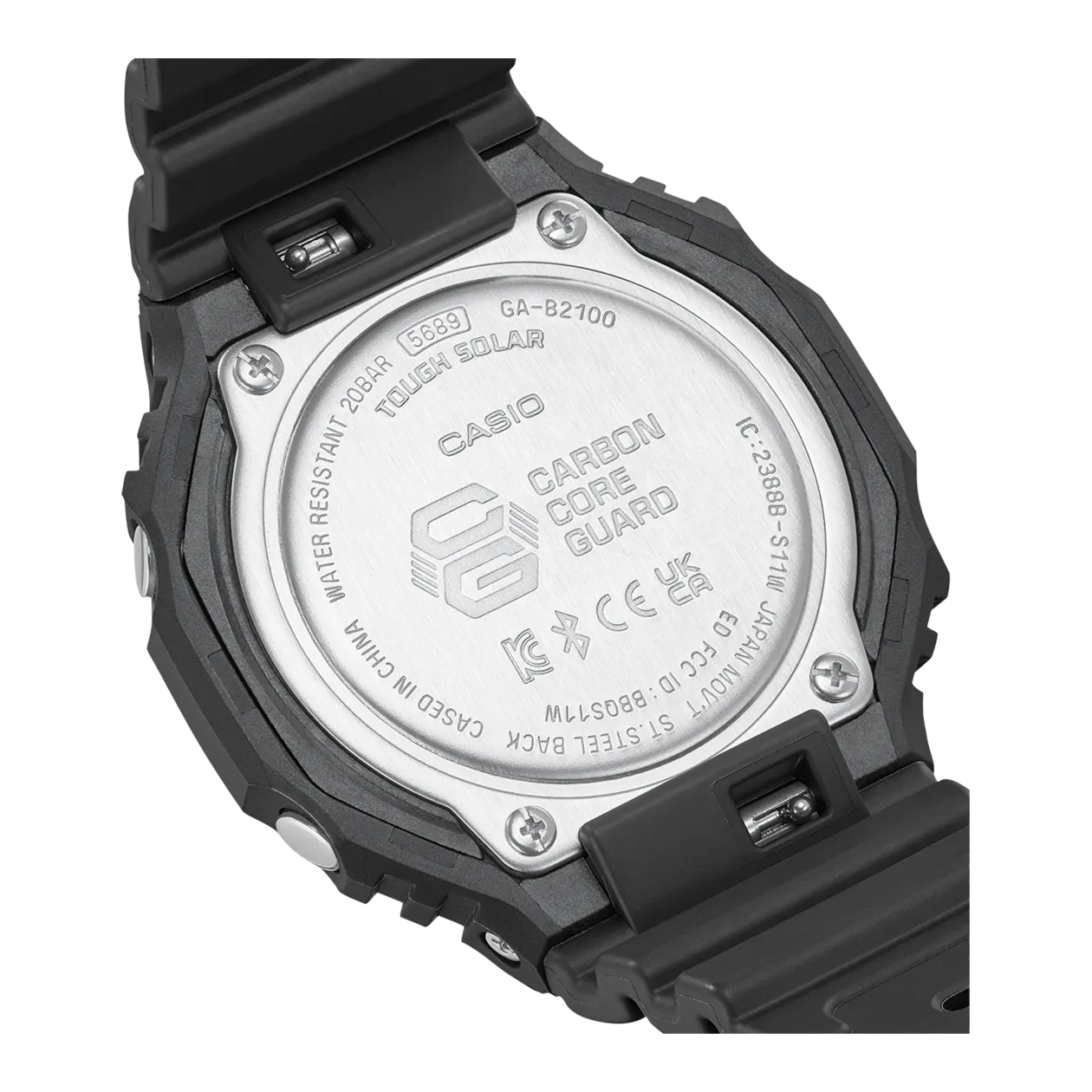 CASIO G-SHOCK GA-B2100-1AER Orologio da polso, nero