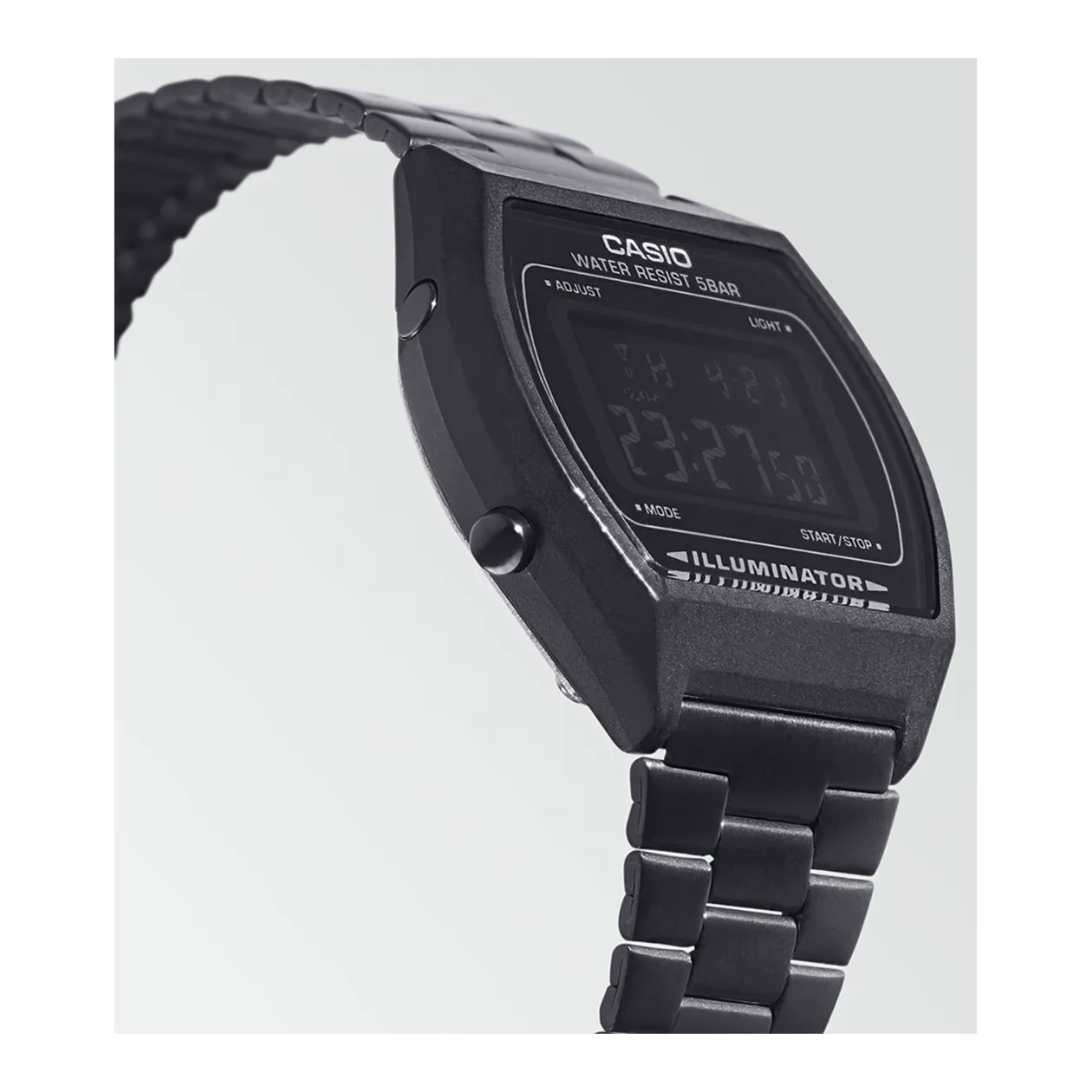 CASIO VINTAGE B640WB-1BEF Watch, Black - Worldshop