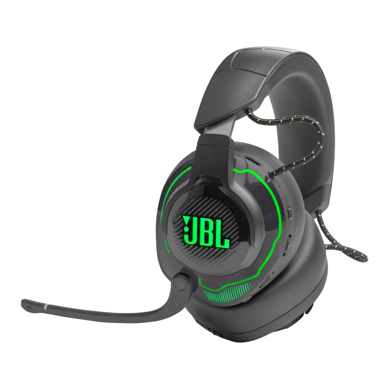 JBL Quantum 910 X Gaming Headset, Black/Green