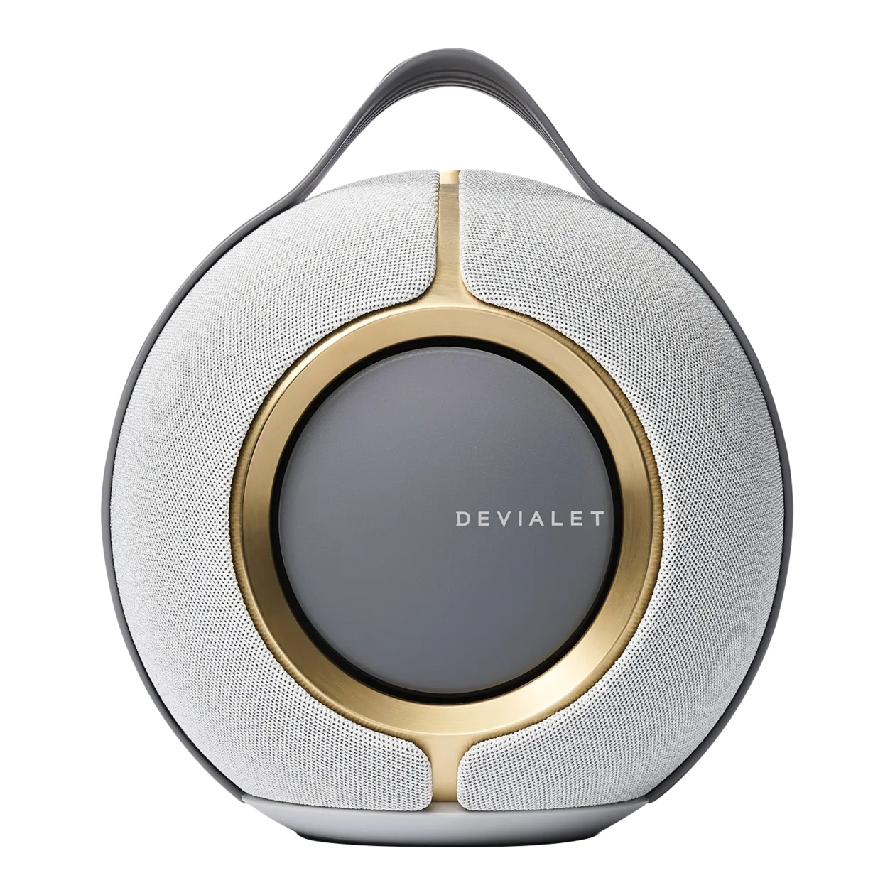 Devialet Mania Opéra de Paris Edition + Station de charge, Light Grey / Gold