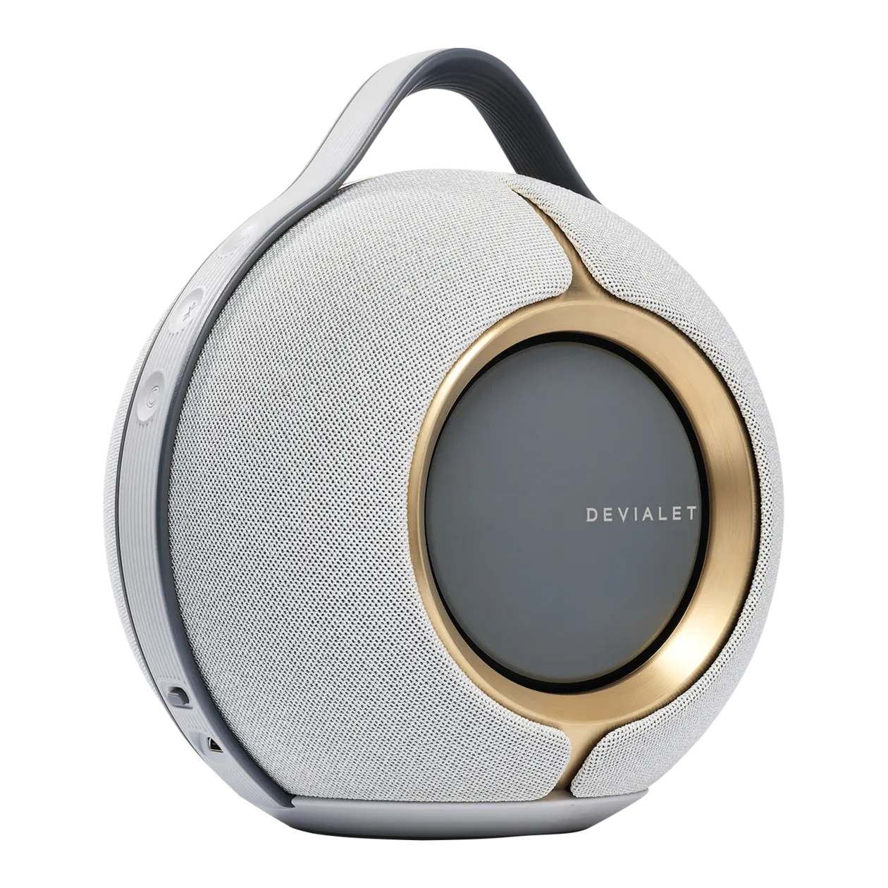 Devialet Mania Opéra de Paris Edition + Station de charge, Light Grey / Gold