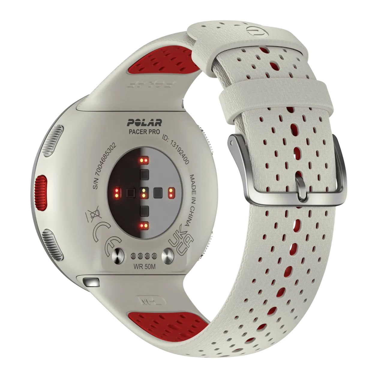 Polar Pacer Pro GPS-Laufuhr, Snow White