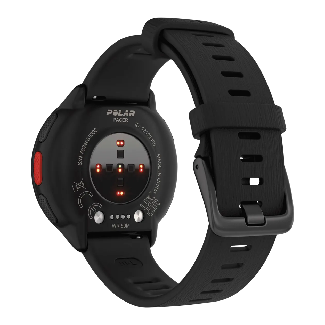 Polar Pacer GPS-Laufuhr, Night Black