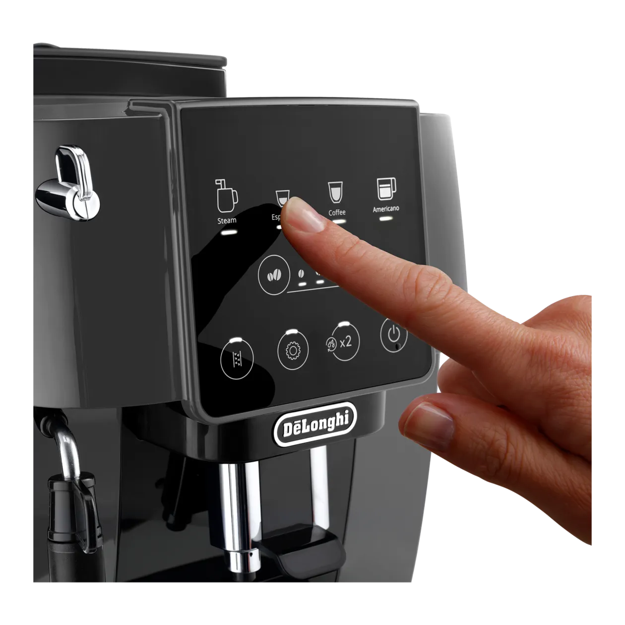 De'Longhi Magnifica Start ECAM220.22.GB Macchina da caffè automatica, nero/grigio