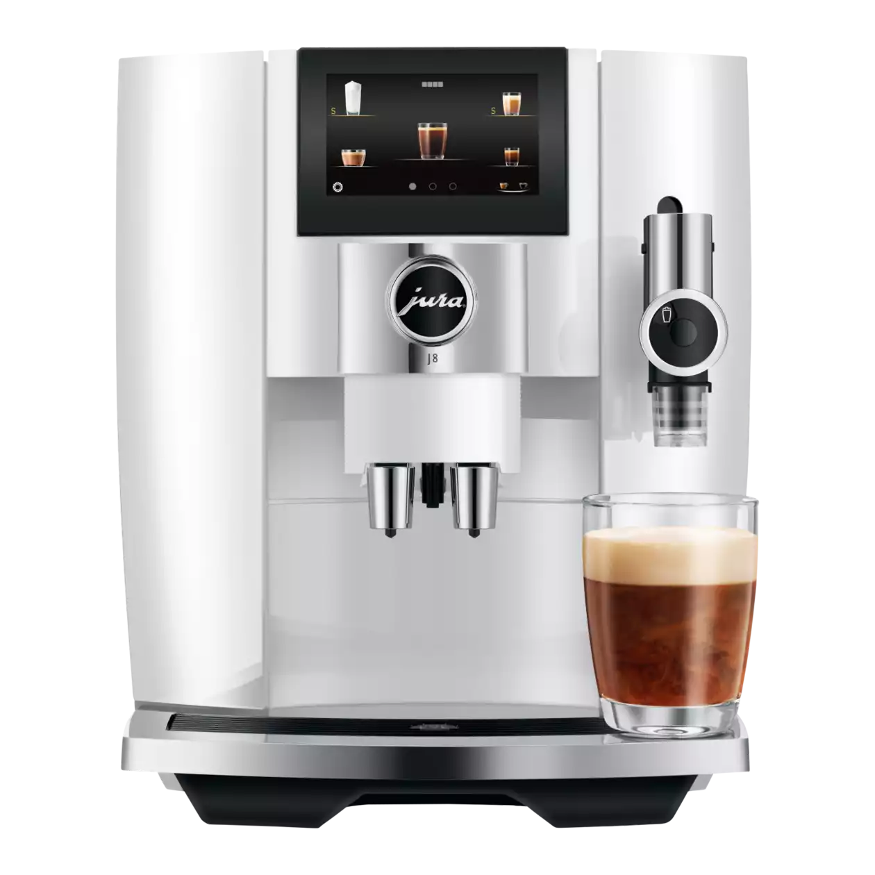 JURA J8 (EA) Kaffeevollautomat, Piano White