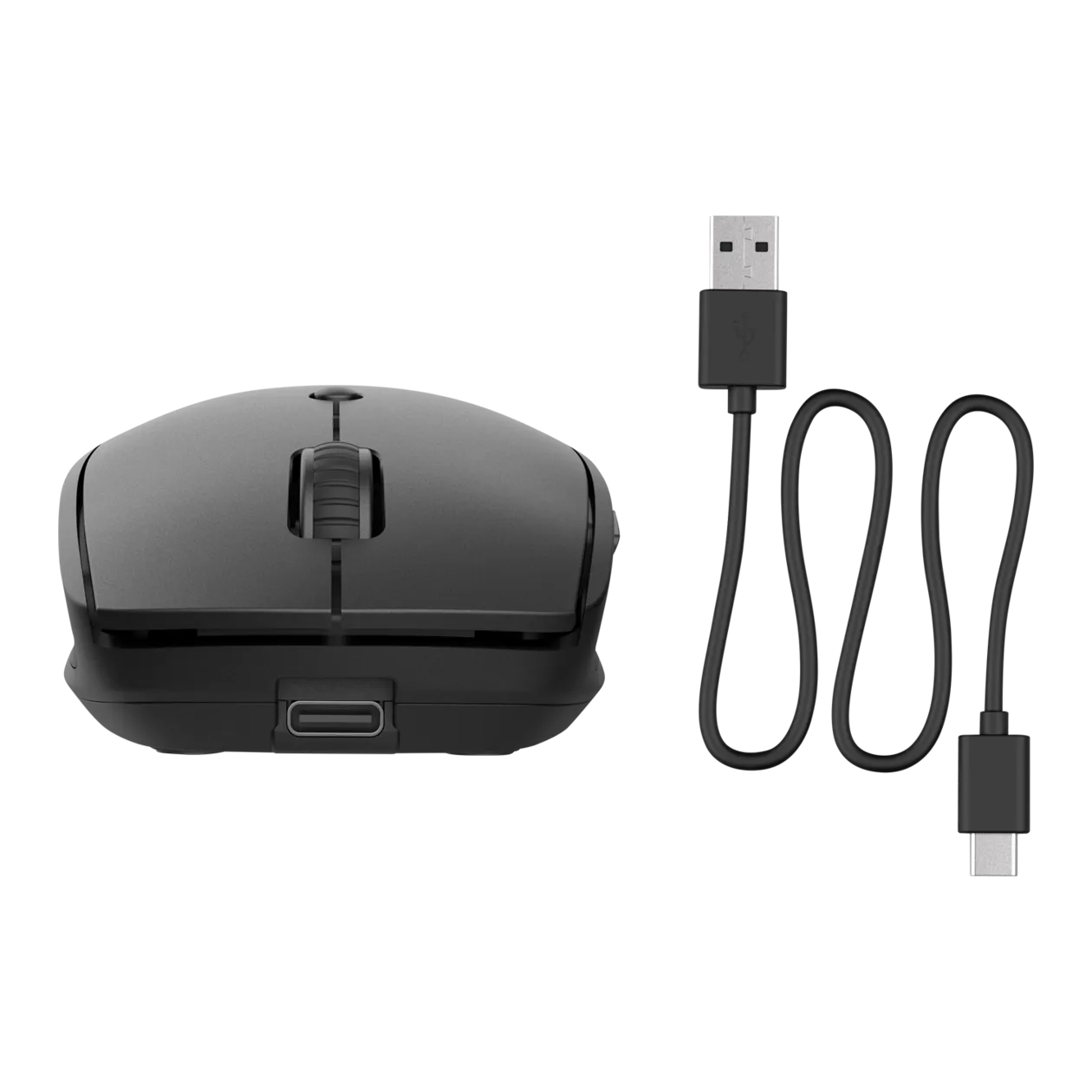 JLab GO Charge Souris sans fil rechargeable, noir