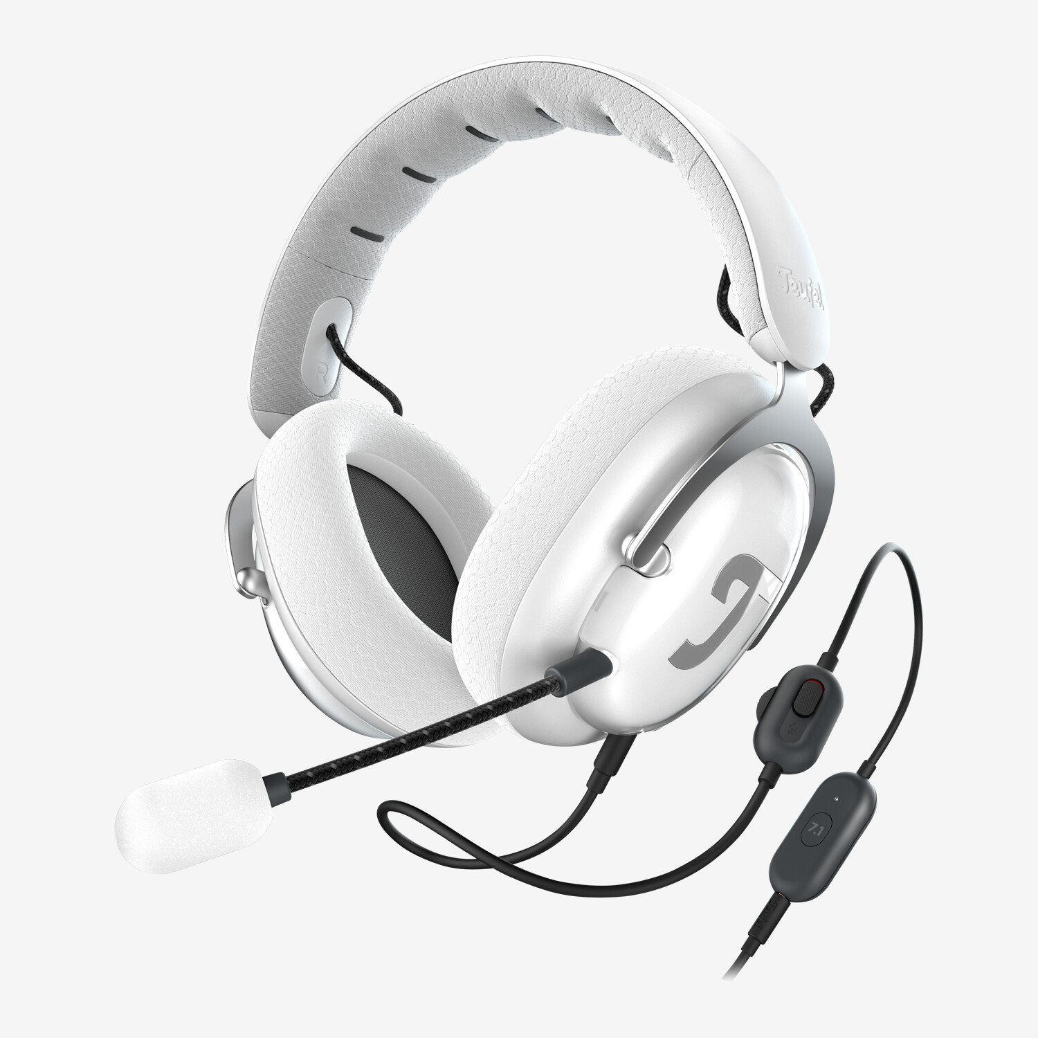 Teufel ZOLA Gaming Headset, Light Gray - Worldshop