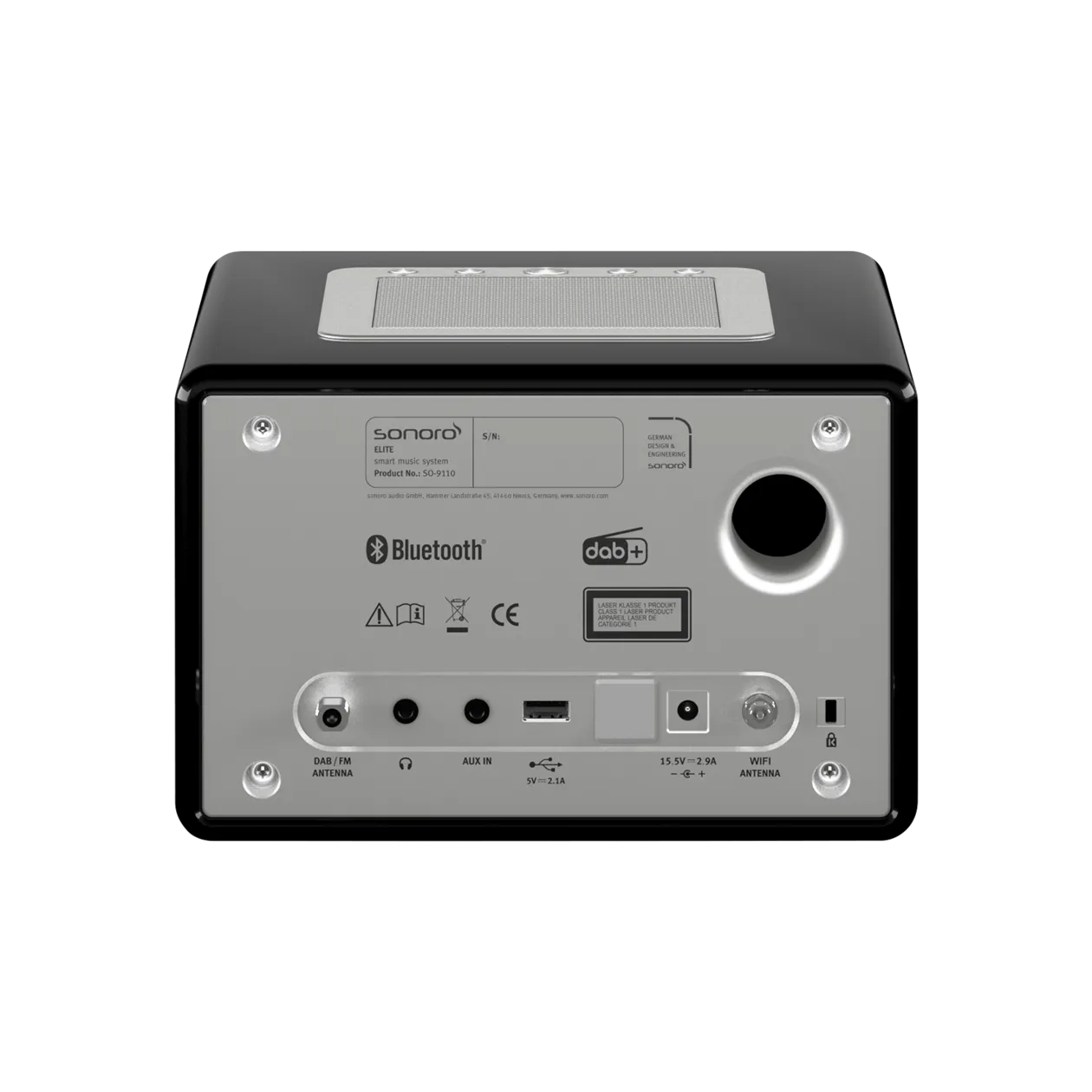 sonoro ELITE Internetradio mit CD-Player, Schwarz