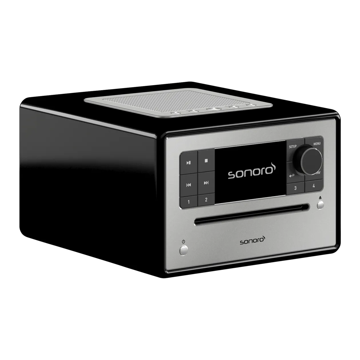 sonoro ELITE Internetradio mit CD-Player, Schwarz