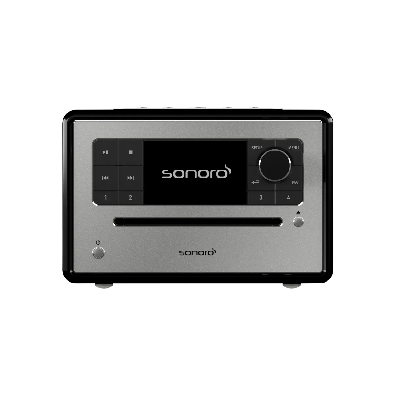 sonoro ELITE Internetradio mit CD-Player, Schwarz