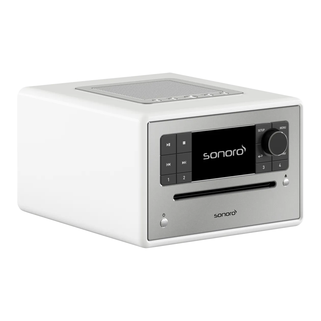 sonoro Elite Radio Internet avec lecteur CD, blanc