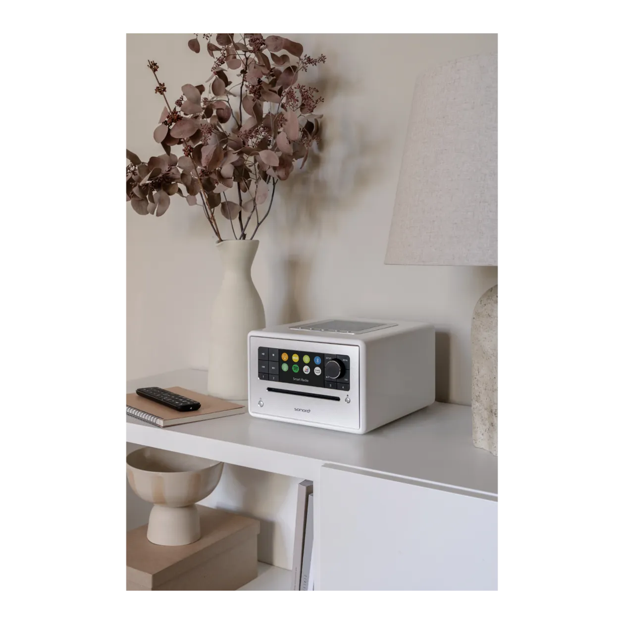 sonoro Elite Radio Internet avec lecteur CD, argent