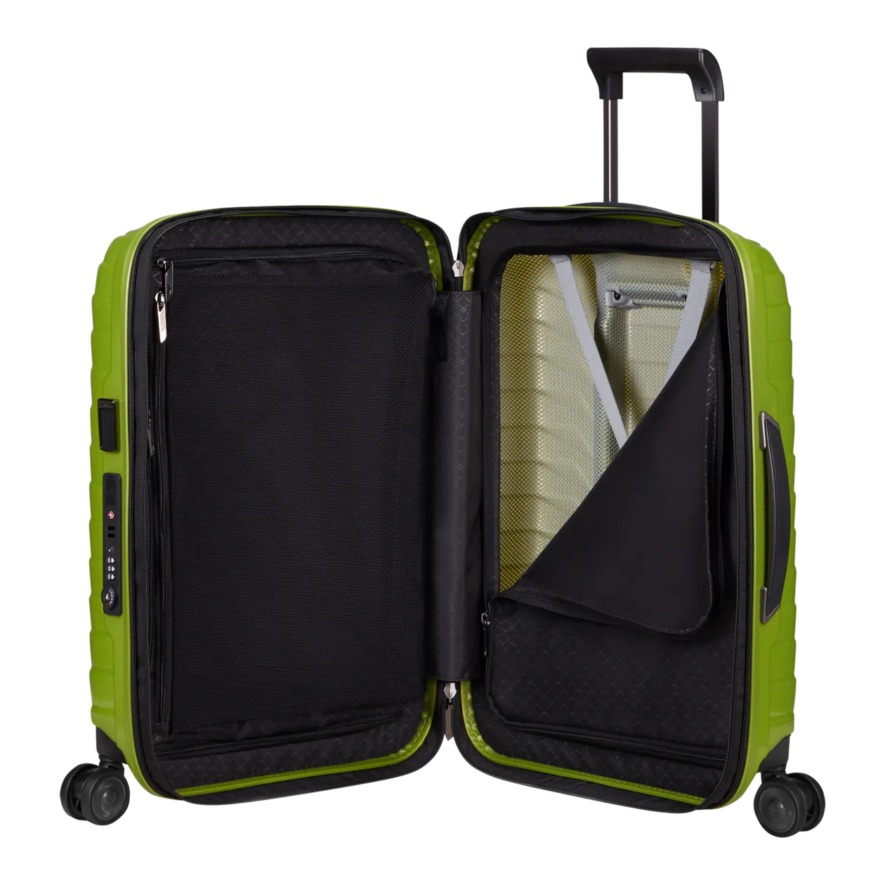 Samsonite Proxis Spinner 55 Trolley (Expandable), Lime