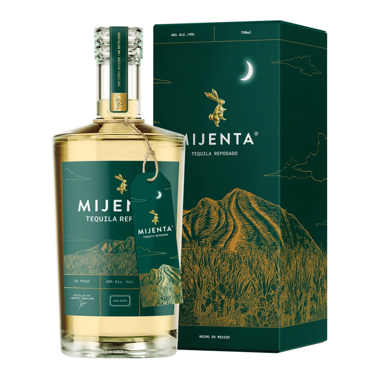 Mijenta Tequila Reposado, 0,7 l, 40% vol., Messico