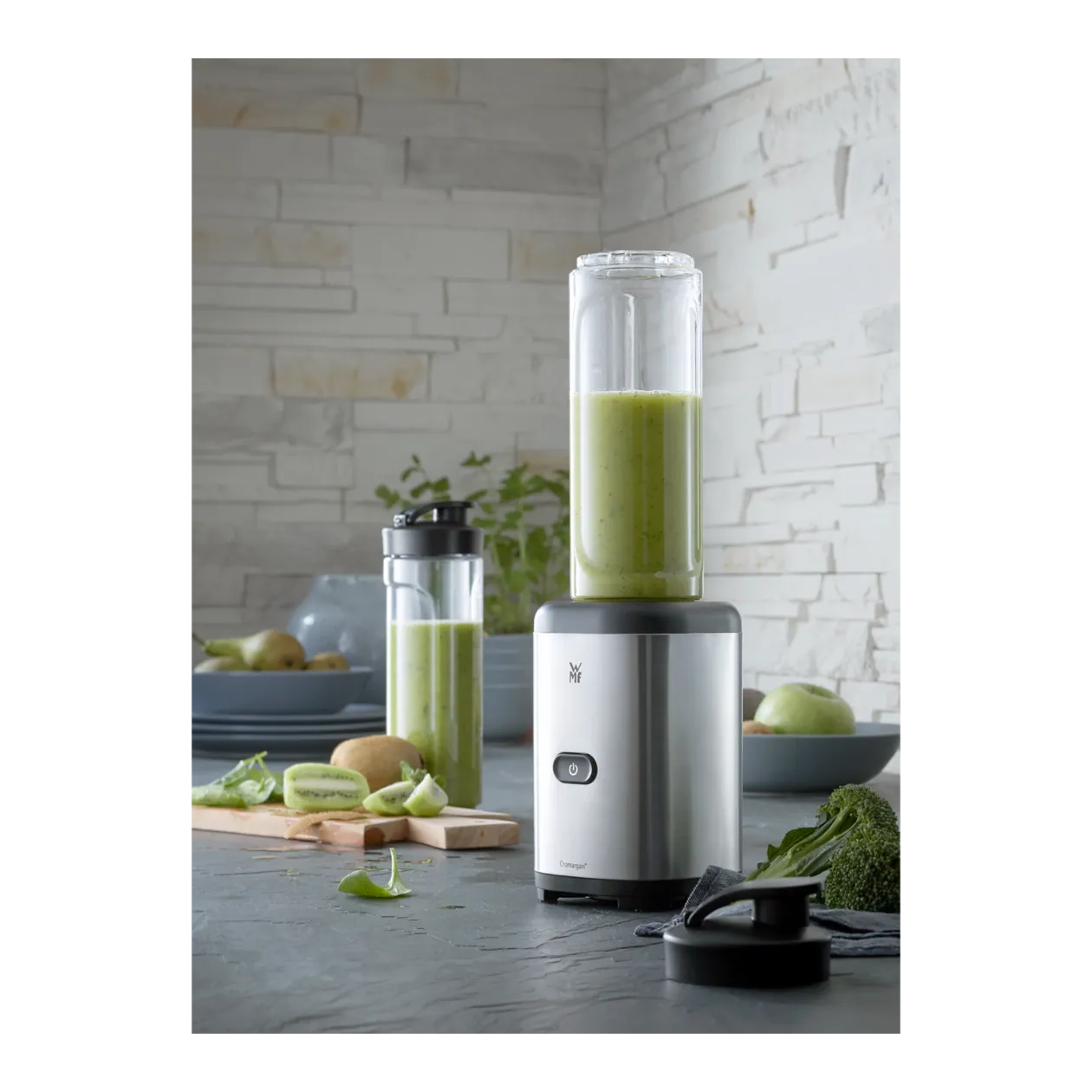 WMF Kult X Mix & Go Smoothie Blender, Stainless Steel