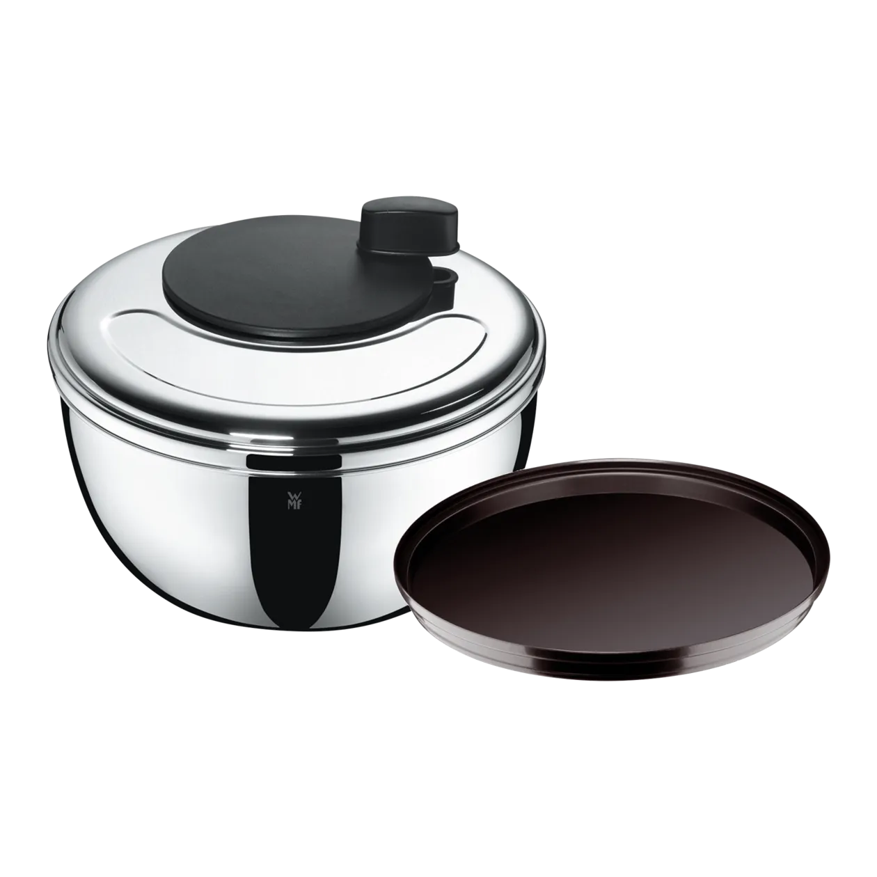 WMF Gourmet Salad Spinner, Stainless Steel/Black